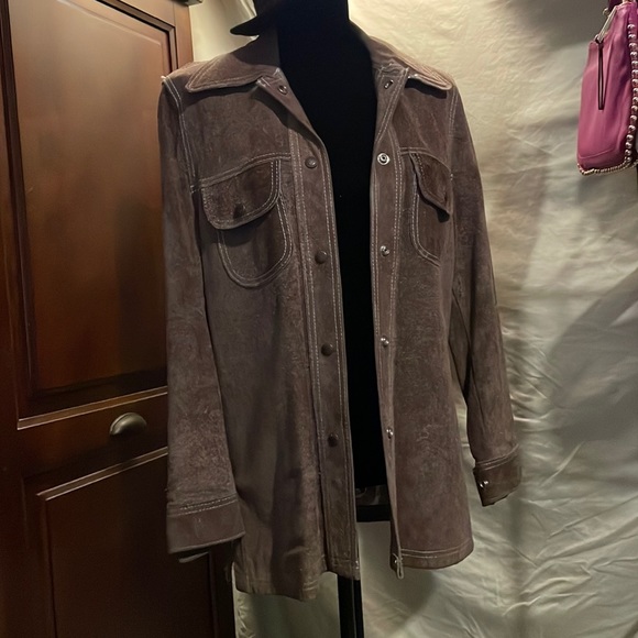 Vintage Leather Jacket Simco Supreme - Picture 1 of 9